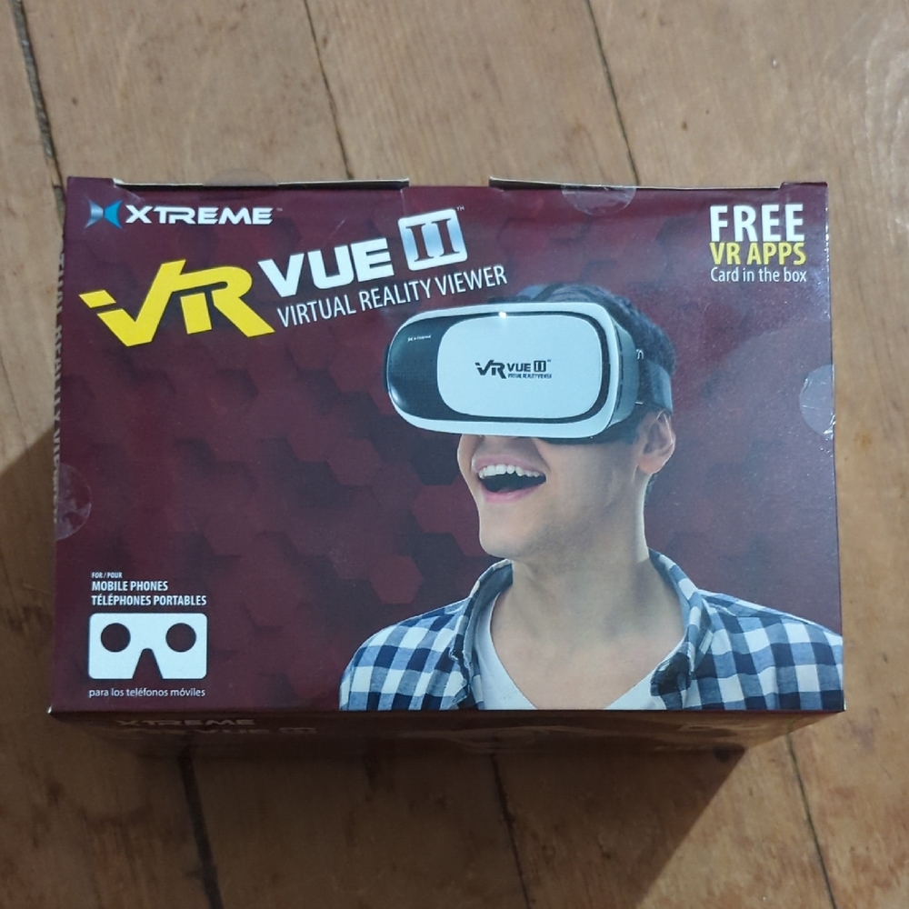Xtreme VR Vue I Virtual Reality Viewer for mobile phones. NIB.
